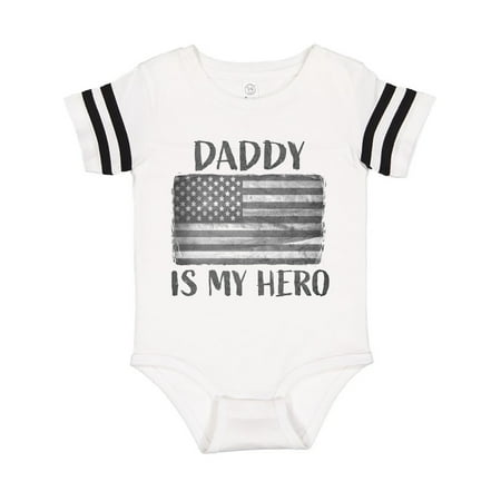 

Inktastic Daddy is My Hero Gift Baby Boy or Baby Girl Bodysuit