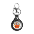thumbnail image 1 of Universo y extraterrestre naranja alienígena Coche de metal llavero anillo de cuero llavero de regalo, 1 of 4