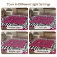thumbnail image 7 of ODIKA Cheetah Print Tower Zebra Border Spotted Leopard Playful Expressive for King Size Bedroom, Master Suite, Under Bed, Foldable Easy Care, 7 of 7