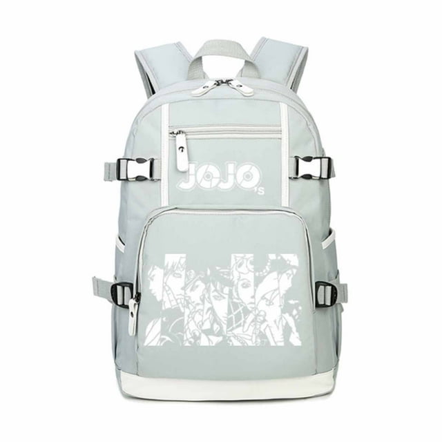 Mochila JoJos Bizarres Adventures Kujos Jotaros Cartoon Kids