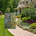 thumbnail image 2 of Yayeee Garden Flag 12"x18" Double Sided Outdoor Yard Lawn Holiday Decorations, Green Floral Garden, 2 of 6