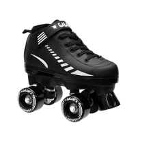 Epic Galaxy Elite Black Quad Roller Skates - Size 4
