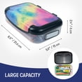 thumbnail image 5 of ZIPIT: Recycled Plastic Pencil Box - Rainbow - Large Capacity Case, Colorful Stationery Organizer, School Supplies-Toys Holder, Snap Close, Kids, 5 of 9