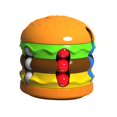 thumbnail image 2 of Patatas Fritas Hamburguesa Juguetes Antiestrés Estrés Estrés Sensorial Para Niños Y Adultos Juguetes Sensoriales Para Relajarse Y Aliviar El Estrés, 2 of 8