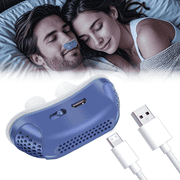 Sleep Apnea Device – Portable Sleep Apnea Machine for Better Breathing & Snoring Relief, Compact & Lightweight CPAP Alternative (Blue)