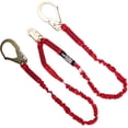 thumbnail image 2 of Palmer Safety Fall Protection L122233 6' Internal Shock Lanyard Double Legs with Steel Rebar Hook I OSHA/ANSI Compliant Restraint Lanyards, 2 of 3