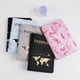 thumbnail image 5 of Funda protectora para pasaporte, libro, pasaporte, mapa dorado, de cuero PU, bolsa de almacenamiento para certificados, funda para pasaporte, 5 of 5