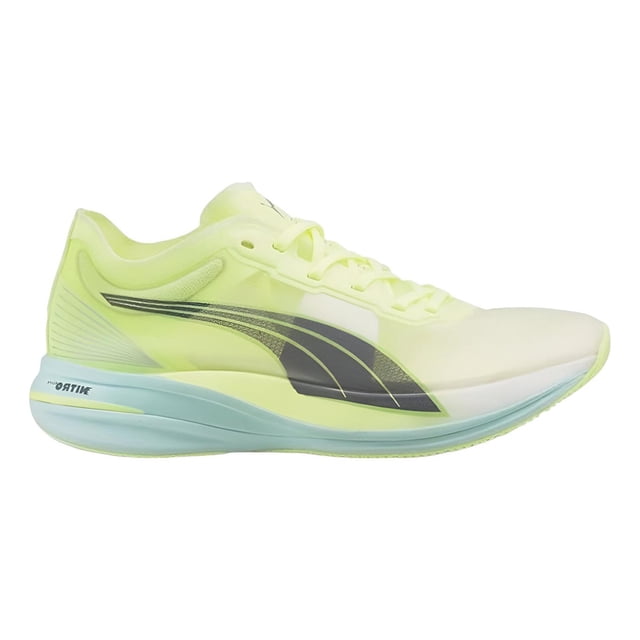 Tenis Puma Hombre Deviate Nitro Elite Racer Running Verde Lima Lisa 6,0 Mx
