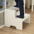 thumbnail image 6 of Melissa & Doug Kids Wooden Step Stool - White, 6 of 10