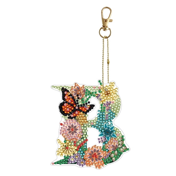Llavero de arte de diamantes DIY Wdftyju Suministros para niños