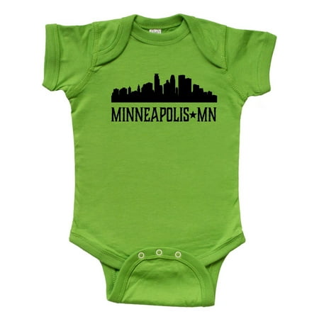 

Inktastic Minneapolis Minnesota City Skyline Gift Baby Boy or Baby Girl Bodysuit