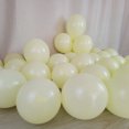 thumbnail image 4 of Pastel Yellow Balloons 12 inch 100 pcs for Birthday Wedding Engagement Anniversary ChristmasParty Decorations, 4 of 6