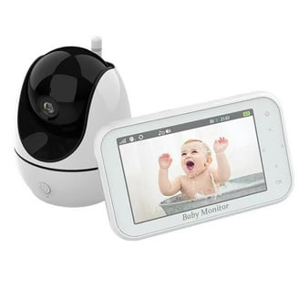 BOIFUN Video Baby Monitor with Camera and Audio,NO WIFI,5 inch IPS