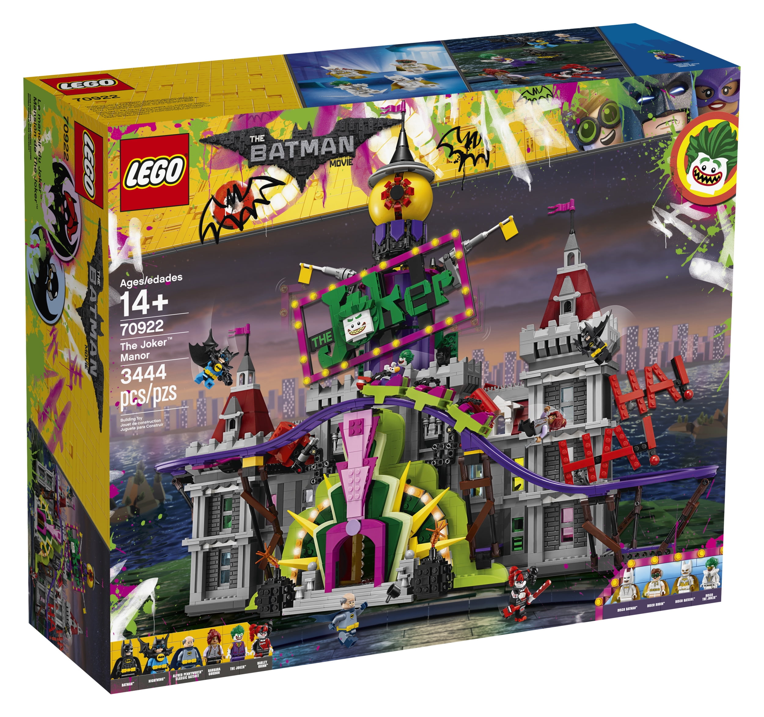 LEGO Batman Play House 10 Minifigures Inspired The Joker Manor Movie Durable 673419279949 | eBay