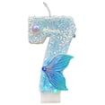 thumbnail image 2 of Birthday Number Candles For Cake Blue Number Candle Fun Glitter Cake Topper Birthday Decorations Cupcake Topper For PartySupplies, 2 of 4