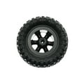 thumbnail image 3 of 4x WPL 1/16 RC Car Compatible Tires 4 Tires, Black, Rubber & Plastic, 1.33 x 1.24 x 2.85 Inch Robust Design, 3 of 9