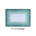 thumbnail image 5 of Better Trends 17" x 24" Bathroom Rug 100% Cotton Bath Rug Water Absorbent & Non Slip Bath Mat (Turquoise) Torrent Collection, 5 of 6