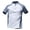 A-White143, variant on Bibifish Mens T Shirt Short Sleeve Half Zip Collar Raglan Splice Quick Dry Tees Cycling Hiking Outdoor Sports T-Shirts