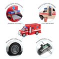 thumbnail image 3 of Vokodo Toy Ambulance Truck Friction Powered Rescue Vehicle Playsets with Lights and Sounds Transport Emergency Durable Car, 3 of 6