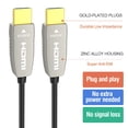 thumbnail image 3 of Fiber HDMI Cable RUIPRO 4K60HZ 33 feet Light Speed HDMI2.0b Cable, Supports 18.2 Gbps, ARC, HDR10, Dolby Vision, HDCP2.2, 4:4:4, Ultra Slim and Flexible HDMI Optic Cable with Optic Technology 10m 4K Fiber 10M, 3 of 7