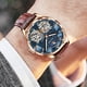 thumbnail image 3 of Reloj Mecánico Sonducket de acero inoxidable para hombre analógico Vintage ajustable, 3 of 6