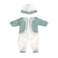 thumbnail image 2 of Accesorios de ropa para muñecas bebés Trajes de muñecas Disfraces Ropa informal para actividades verde perfke traje de muñeca, 2 of 7