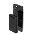 thumbnail image 5 of Powerology 5000 mAh MagSafe Compatible Power Bank - Black, 5 of 5