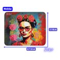 thumbnail image 4 of Mouse Pad SVART Suave Frida Kahlo Diseño 22*18 cm, 4 of 4