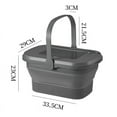 thumbnail image 3 of Cesta de comida para acampar, cesta de picnic de 18 l, cesta plegable para acampar, cesta de picnic, innovación moderna, 3 of 5