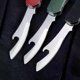 thumbnail image 5 of Stainless Steel 4-in-1 Portable Camping Cutlery Set with Foldable Knife Fork Spoon and Bottle Opener for Travel Dinnerware, 5 of 5