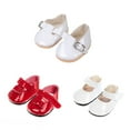 thumbnail image 3 of Miniature Doll Wardrobe Set: Soft PU Furniture & Shoes for 14Inch Collectible Displays, 3 of 7