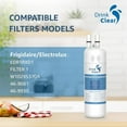 thumbnail image 3 of Filtro de agua para frigorífico compatible con DrinkClear Whirlpool, 3 of 9