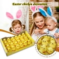 thumbnail image 1 of Decoración Pascua Ganfancp Cute Chick Decoración para El Hogar Caja de Regalo Mini Pascua Chicks 1 Caja de 24 Pollitos de Pascua, 1 of 7