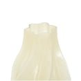 thumbnail image 4 of DecMode 13", 9"H Abstract Wavy Ombre Yellow Glass Vase, Set of 2, 4 of 9