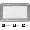 thumbnail image 5 of (2 pack) Mainstays Décor Frame Woven Kitchen Mat, Gray, 20" x 32", 5 of 9