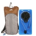 thumbnail image 2 of Ozark Trail Small 2 Liter Hiking Hydration Backpack with Included Water Reservoir, Tan, 2 of 9