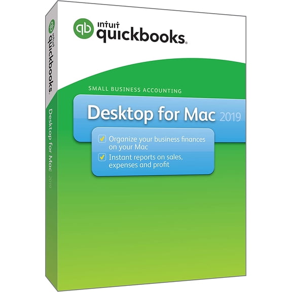 QuickBooks Desktop For Mac 2019 [Mac Disc]