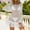 White, variant on Yghzkop Sweater for Women's Plus Size Hollowed Out Leaky Mesh Beachwear Sunscreen Knitted Sweater