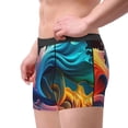 thumbnail image 2 of Naloa Vibrant Fluid Motion Art Mens Underwear - Boxers for Men, Mens Boxer Briefs, Classic Briefs for Men-X-Large, 2 of 5