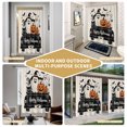 thumbnail image 5 of Halloween Shower Curtain - Water Repellent Fabric Shower Curtains Washable, Funny Ghost Pumpkins Black Cat Truck Spooky Decorative Polyester Cloth Bathroom Curtains Modern Bath Decor 72"x72", 5 of 8