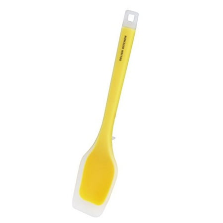 

DELISH KITCHEN PEARL KINZOKU Ladle Yellow L Silicone Spoon CC-1299