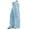 Sky Blue, variant on Babysbule Womens Plus Size Straight Pants Women's Casual Color Fashionable Pocket Elastic Waist Pants