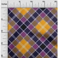 thumbnail image 1 of oneOone Cotton Poplin Fabric Tartan Check Print Fabric BTY 56 Inch Wide, 1 of 4