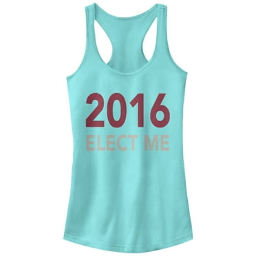 Junior's Lost Gods 2016 Elect Me  Racerback Tank Top Cancun 2X Large