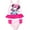 Minnie Pink Polka Dot, variant on Minnie Mouse Big Girls' 2-Piece Swimwear Bathing Suit Set Minnie Sky Blue