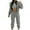 b-Grey, variant on Women Solid Color Hooded Sweatshirt and pant Tracksuit Sport Suit 80s Jumpsuits for Women Sweater Pants Set A Tracksuit for Women Trousers Suits for Women Dressy Pant Suits for A Wedding Dress for