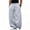 Gray, variant on Naotn Mens Wide Leg Baggy Sweatpants Elastic Waist Drawstring Casual Full Length Trousers Running Gym Joggers with Pocket