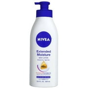 NIVEA Extended Moisture Body Lotion, 16.9 oz (Pack of 6)
