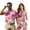 Pink Flower, variant on KUIFORTI Colorful Daisy Floral Matching Golf Shirts for Couple Quarter Zip Couple Golf Matching Outfits Breathable Fabric Mens Hawaiian Shirt Keep Cool in Hot Weather Machine Washable