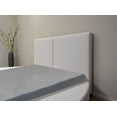 thumbnail image 5 of Greatime B1159 Modern Round Shape Platform Bed, King,White, 5 of 5
